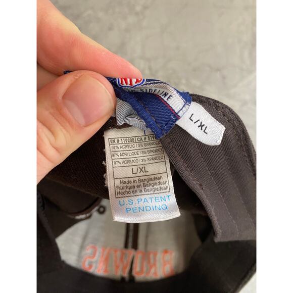 Cleveland Browns Stretch-Fit NFL Football Hat Size L/XL - Picture 8 of 8